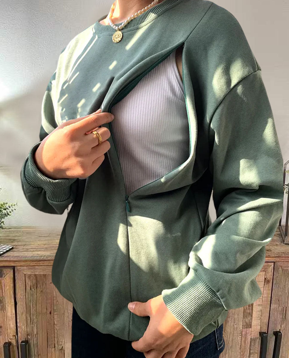 Hagrid's Pumpkin Patch Nursing Sweatshirt