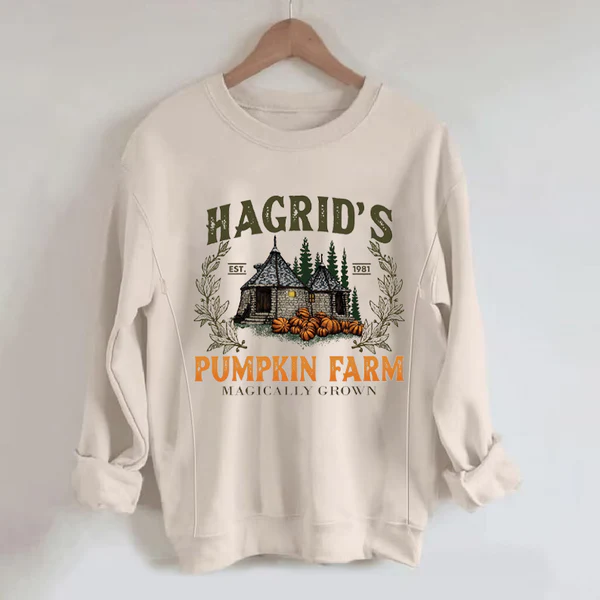 Hagrid's Pumpkin Patch Nursing Sweatshirt