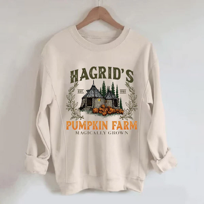 Hagrid's Pumpkin Patch Nursing Sweatshirt