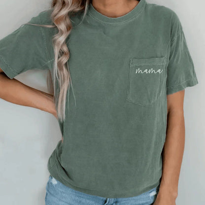 New Mama Nursing Zip T-shirt