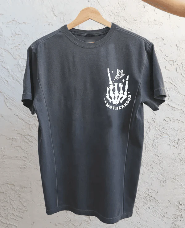 Motherhood Sometimes I Rock It Sometimes It Rocks Me Nursing T-shirt