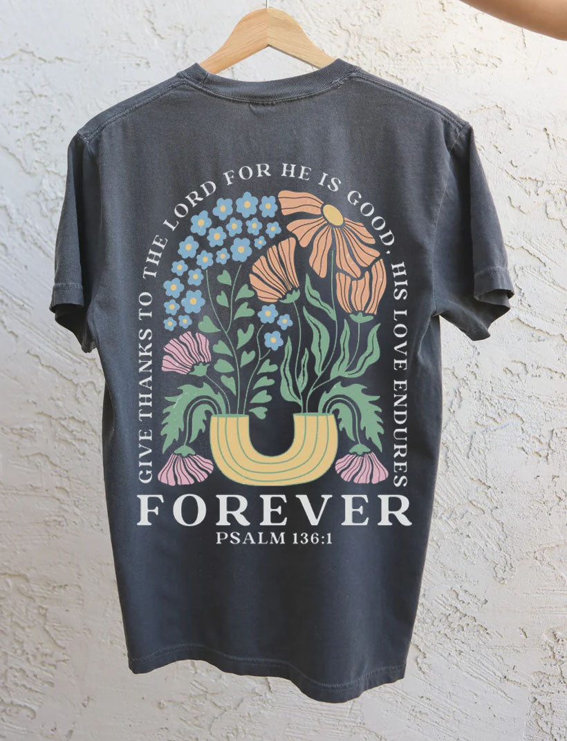 His Love Endures Forever Nursing T-shirt