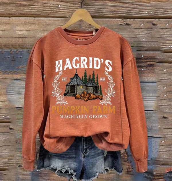 Hagrid's Pumpkin Patch Nursing Sweatshirt
