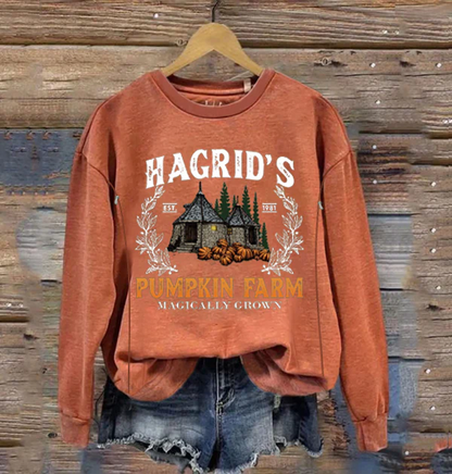 Hagrid's Pumpkin Patch Nursing Sweatshirt