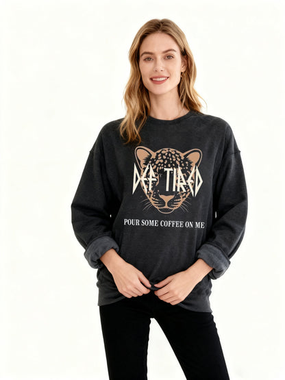 Pour Some Coffee On Me Nursing Sweatshirt