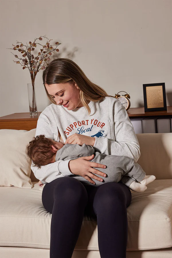 Support Your Local Farmer Breastfeeding Sweatshirt