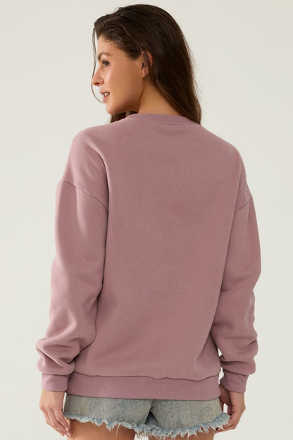 Mama's Boobery Zip Crewneck Breastfeeding Sweatshirt