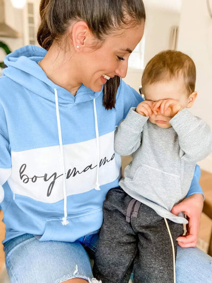 Boy Mama Girl Mama Nursing Hoodie