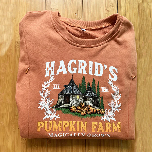 Hagrid's Pumpkin Patch Nursing Sweatshirt