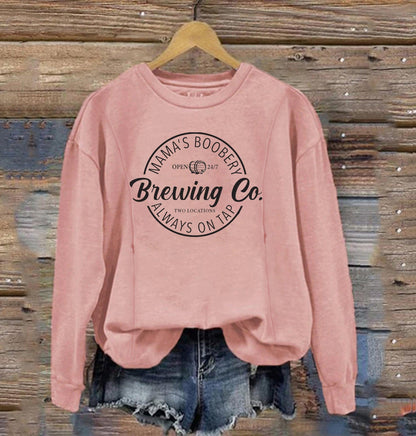 Funny Breastfeeding Nursing Crewneck Sweatshirt