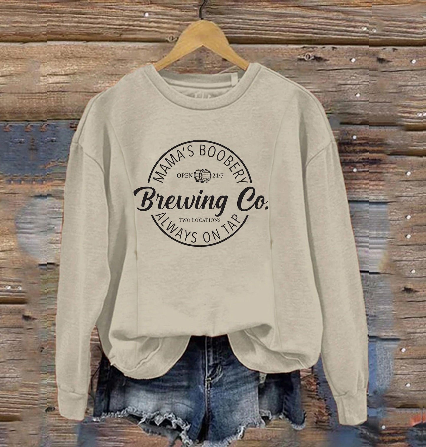 Funny Breastfeeding Nursing Crewneck Sweatshirt