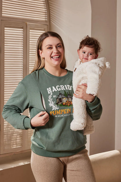 Hagrid's Pumpkin Patch Nursing Sweatshirt