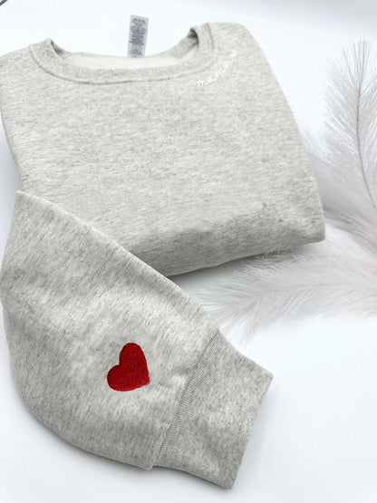 Oversized Mama Embroidered Nursing Sweatshirt