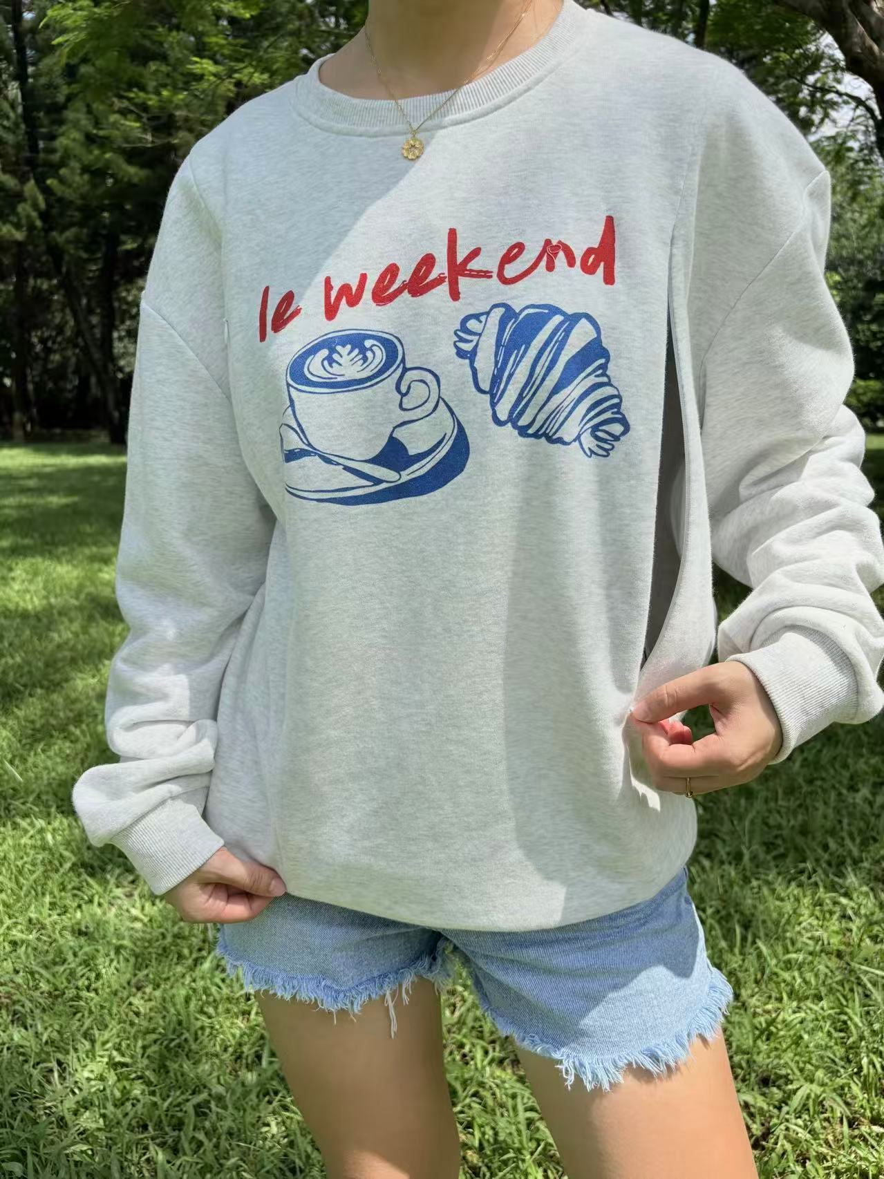 Weekend Nursing Sweatshirt