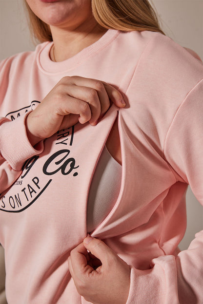 Funny Breastfeeding Nursing Crewneck Sweatshirt