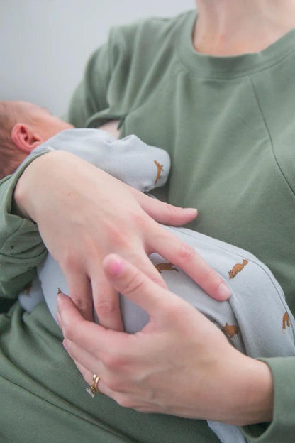 Mamas Boobery Crewneck Breastfeeding Sweatshirt