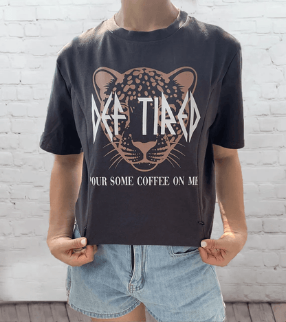 Pour Some Coffee On Me Nursing T-shirt